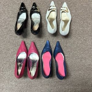 4 Pairs BCBG Womens Shoes Size 8